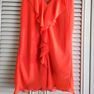 Ruffled top size medium